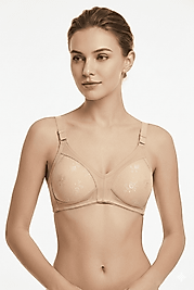 Liza 303 Balensiz Dantelli Toparlayıcı Minimizer Sütyen Ten Rengi