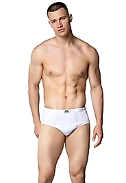 Gümüş 3006 Erkek Penye Kom Slip Külot Beyaz