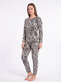 Teknur Süet kumaş Pijama Takım
