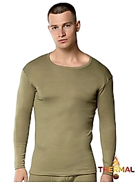 Gümüş İç Giyim 4054 Erkek Termal Fanila Yeşil