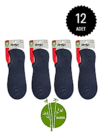 Berka Garson Bambu Sneakers Çorap Lacivert 12'li Paket 36-40