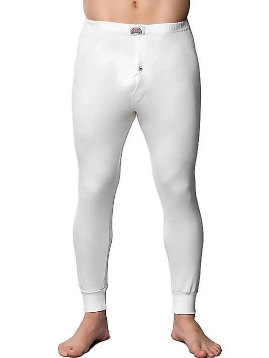 Gümüş İç Giyim 4017 Erkek İnterlok Pijama Alt Ekru