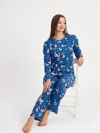 Teknur Süet kumaş Pijama Takım