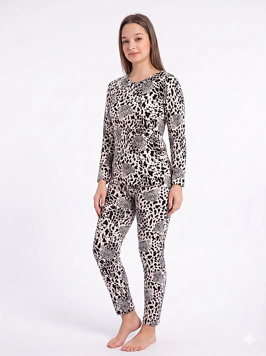 Teknur Süet kumaş Pijama Takım