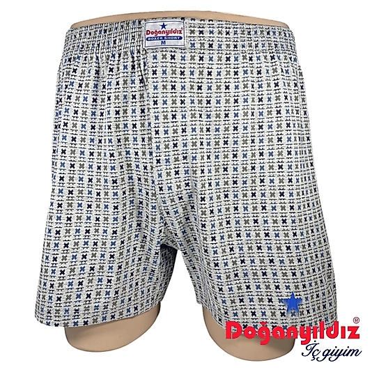 Doğan Yıldız 2210 Empirme (Desenli) Boxer Külot 6 lı Paket