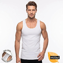 Gümüş İç Giyim 7001 Gümüş Erkek Modal Süper İnce Atlet