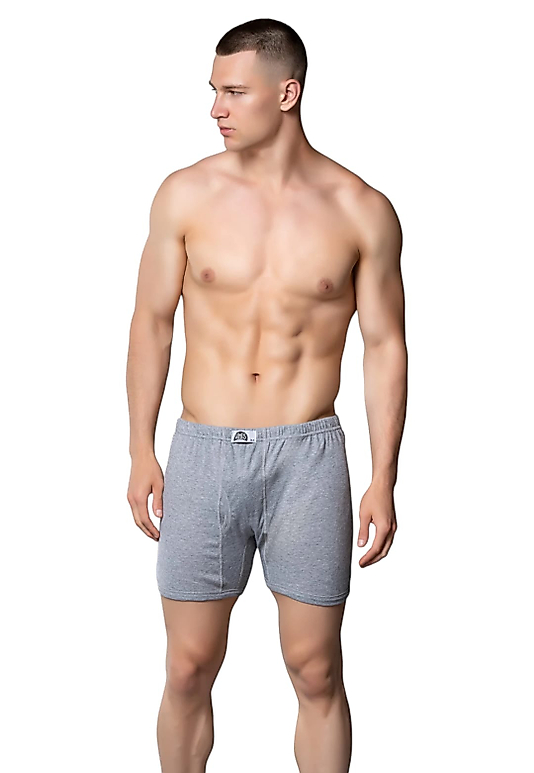 Gümüş 3058 Erkek Ribana (Likralı) Arjantin (Paçalı) Külot Gri