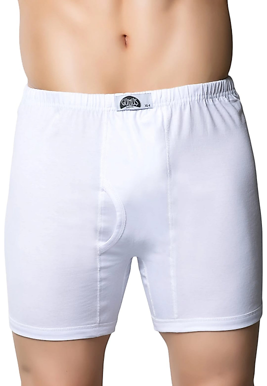 Gümüş 3007 Erkek Penye Arjantin (Paçalı) Külot Beyaz