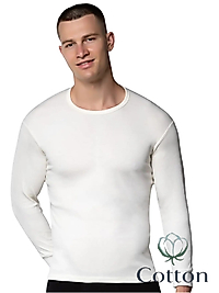 Gümüş İç Giyim 4016 Erkek İnterlok Fanila Ekru