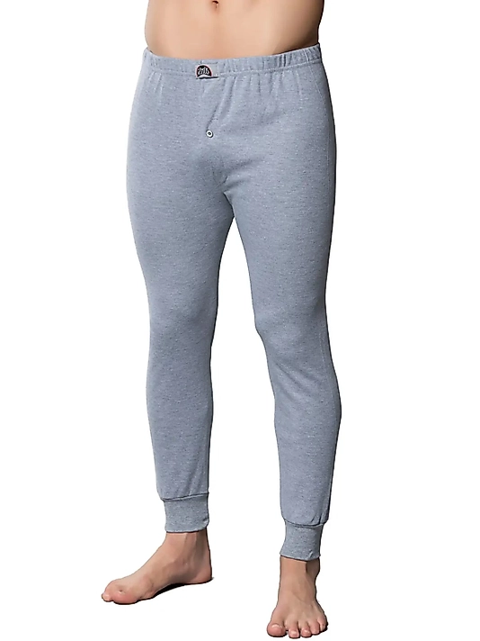 Gümüş İç Giyim 4017 Erkek İnterlok Pijama Alt Gri
