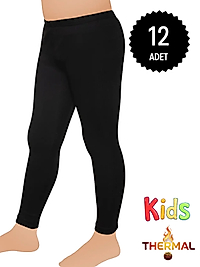 Gümüş İç Giyim 4071 Erkek Çocuk Termal Tayt 12 li Paket