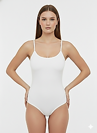 Sıla Sella 200 Viskon İp Askı Beyaz Body