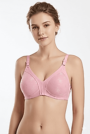 Liza 303 Balensiz Dantelli Toparlayıcı Minimizer Sütyen Toz Pembe