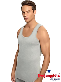 Doğan Yıldız 1112 Penye Erkek Askılı Atlet Gri