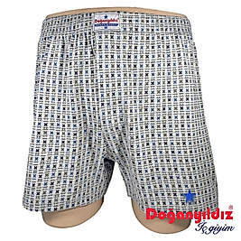 Doğan Yıldız 2210 Empirme (Desenli) Boxer Külot