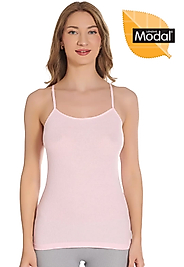 Gümüş 7012 Kadın Modal Elastan İp Askı Atlet Pembe