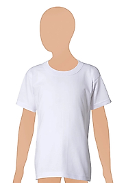 Gümüş 3022 Erkek Çocuk Penye Sıfır Yaka Atlet