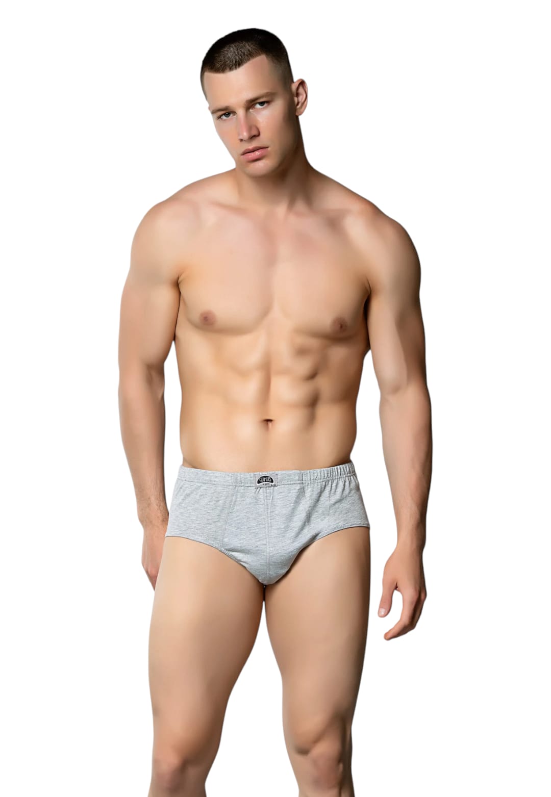 Gümüş 4014 Erkek Penye Kom Slip Külot Gri 6 lı Paket