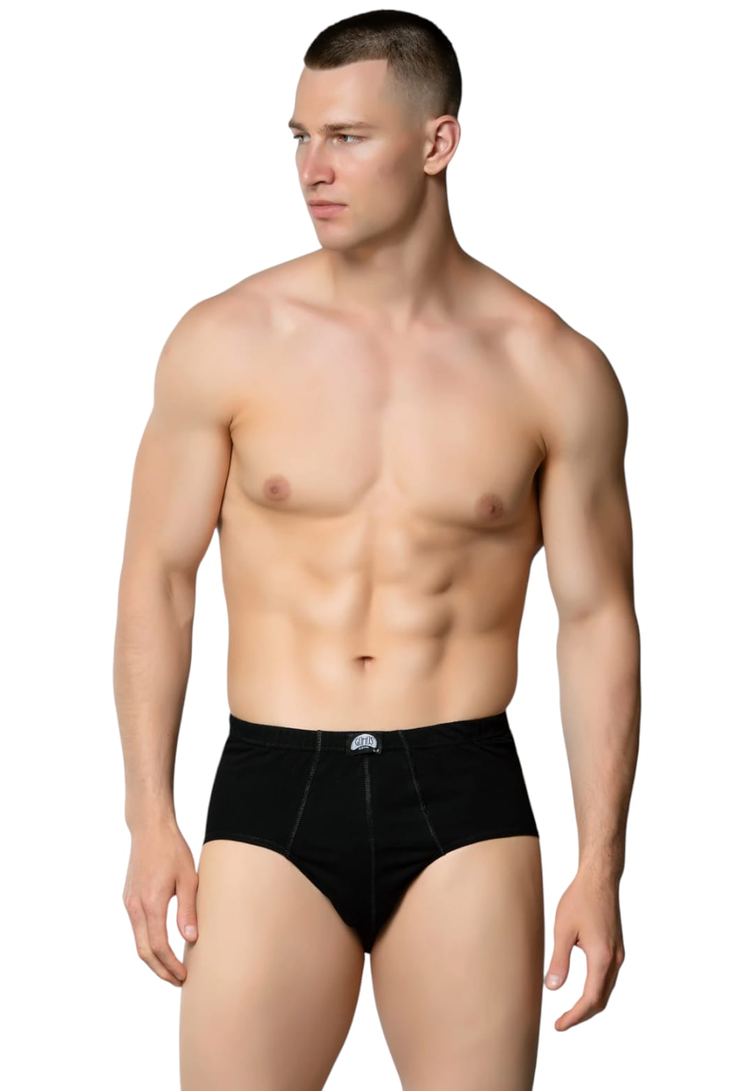 Gümüş 4014 Erkek Penye Kom Slip Külot Siyah