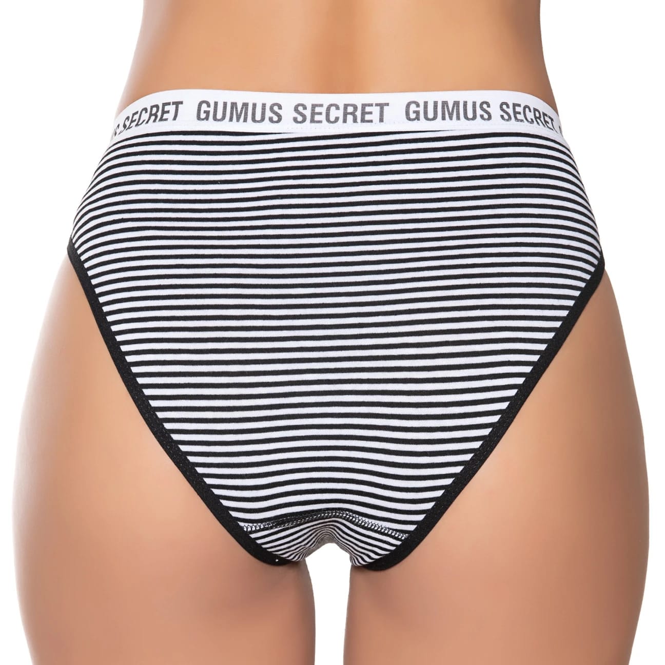 Gümüş 6063 Kadın Likralı Kemerli Lastik "Gümüş Secret" Bikini Karışık 12 li Paket