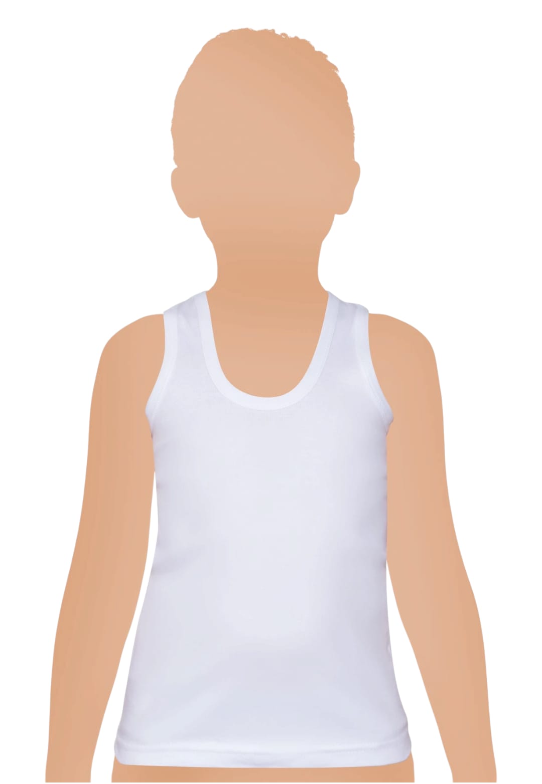 Gümüş 3023 Erkek Çocuk Ribana Atlet 12 li Paket