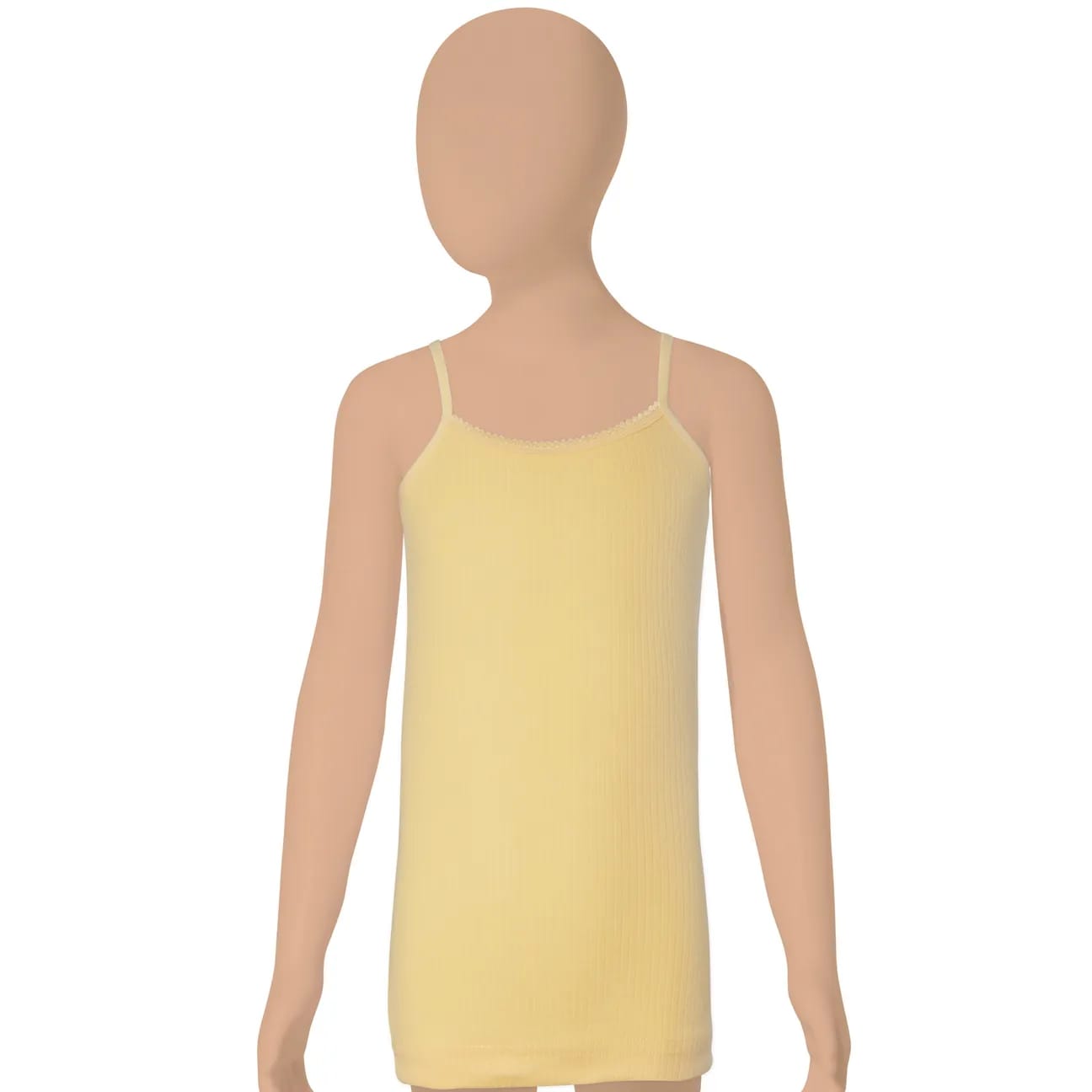 Gümüş 7015 Kız Çocuk Modal Elastan İp Askı Atlet Karışık 3 lü Paket