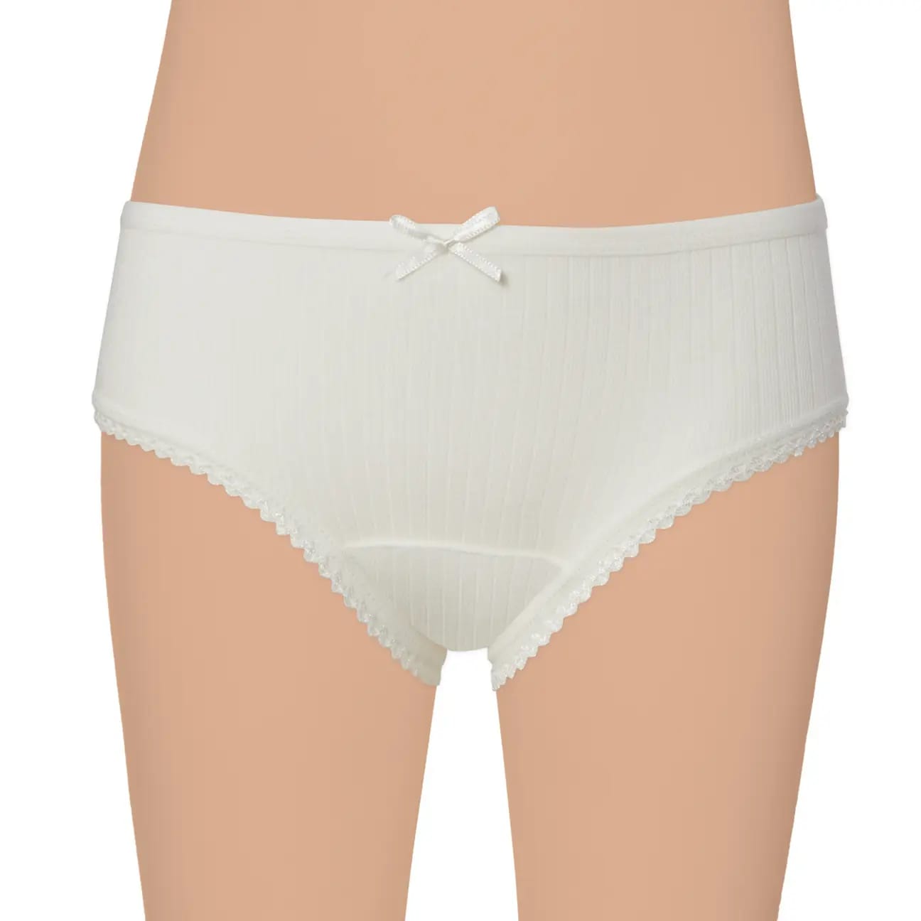 7017 Kız Çocuk Modal Elastan Slip Külot Karışık 6 lı Paket